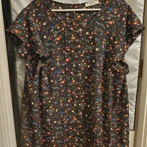 Modcloth Space Blouse 3x